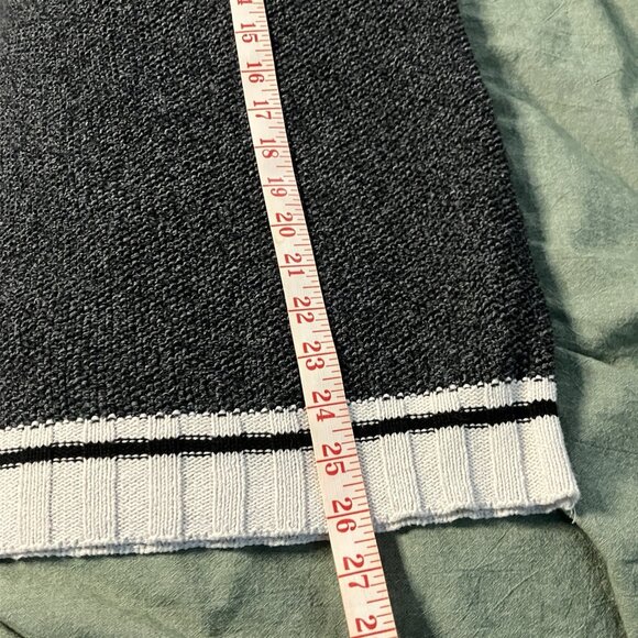 Cotton Country Knit Sweater Womens XL Gray Made in Canada Neutral Cozy - Picture 7 of 7